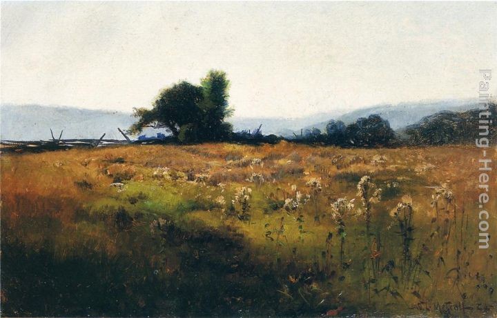 Willard Leroy Metcalf Mountain View from High Field